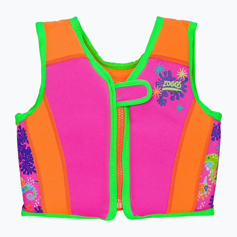 Zoggs Sea Saw vaikiška plaukimo liemenė Swimsure rožinė 465490