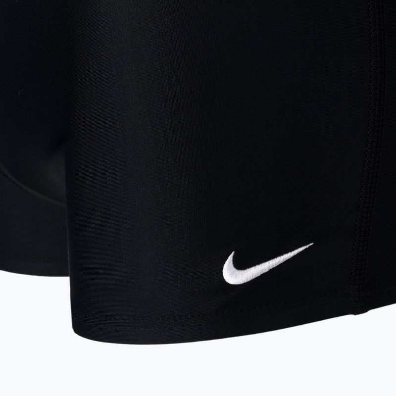 Vyriški Nike vienspalviai kvadratiniai maudymosi bokseriai juodi NESS8111-001 3