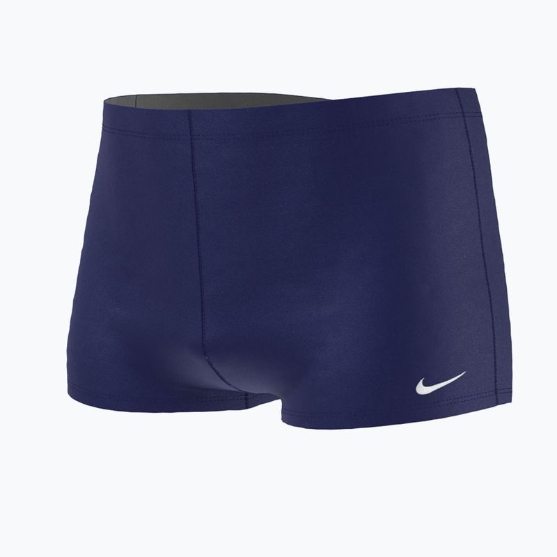 Vyriški Nike vienspalviai kvadratiniai maudymosi bokseriai tamsiai mėlyni NESS8111-440 4