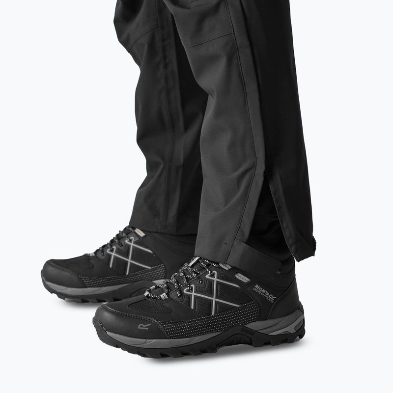 Vyriškos turistinės kelnės REGATTA Highton Stretch black 4