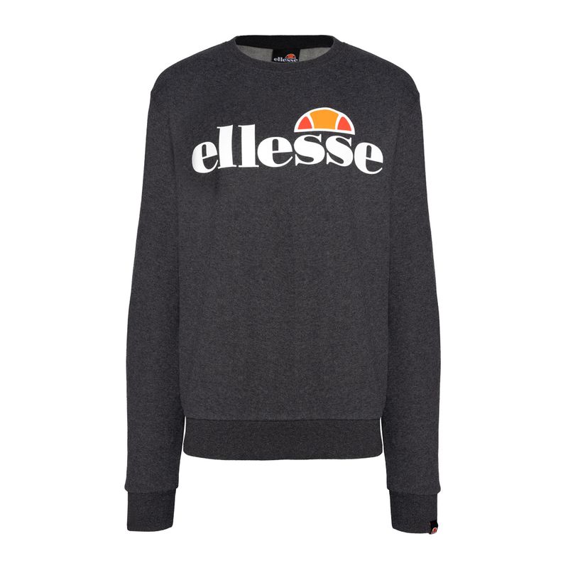 "Ellesse Agata" moteriškas treniruočių džemperis tamsiai pilkas margas