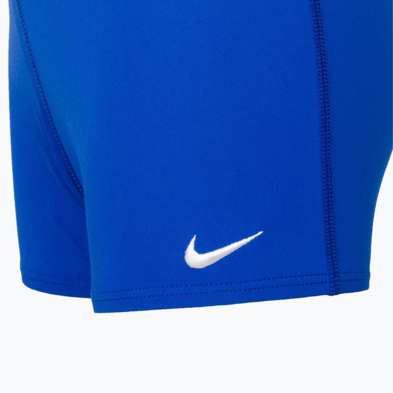 Nike Poly Solid Aquashort vaikiški plaukimo bokseriai mėlyni NESS9742-494 3