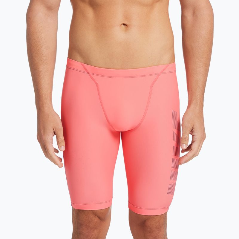 Vyriški maudymosi kostiumėliai Nike Rift Jammer pilkos ir juodos spalvų NESS9052 6