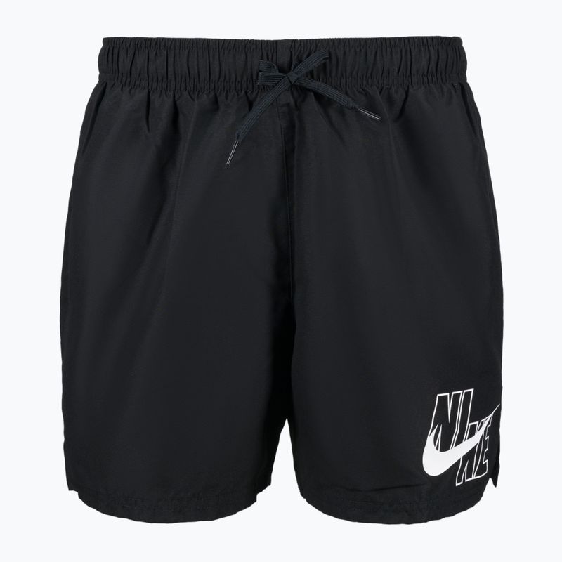Vyriški "Nike Logo Solid 5" Volley" maudymosi šortai juodi NESSA566-001