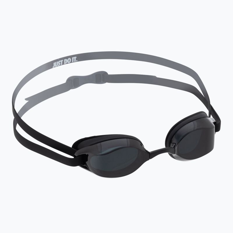 Nike Legacy tamsiai pilkos spalvos plaukimo akiniai NESSA179-014