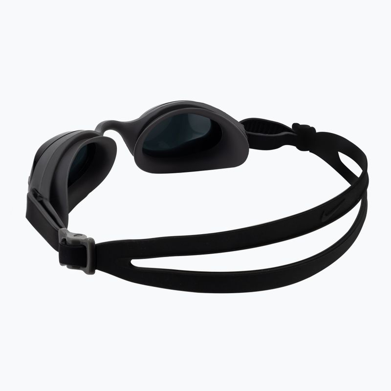 Nike Hyper Flow tamsiai pilkos spalvos plaukimo akiniai NESSA182-014 4