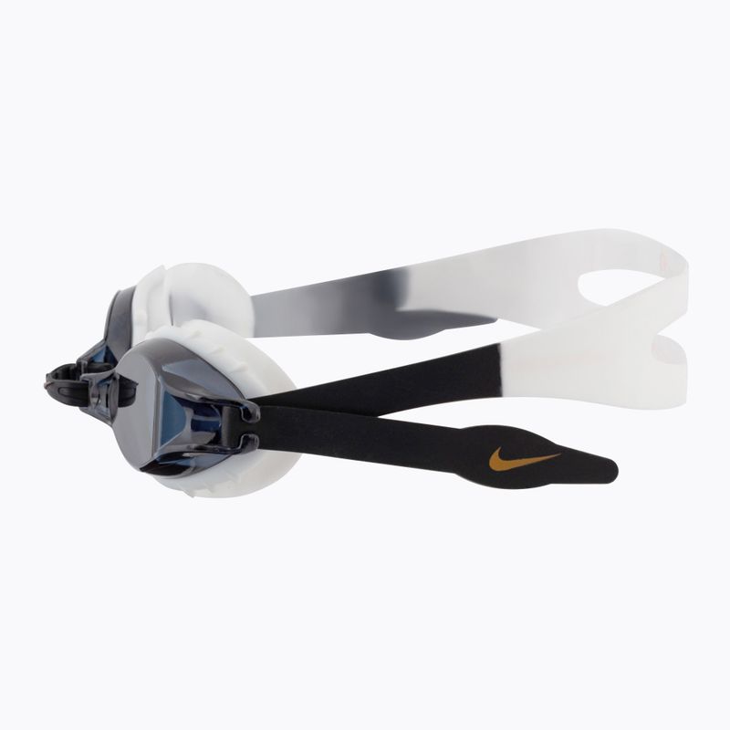 Nike Chrome tamsiai pilki dūmų spalvos vaikiški plaukimo akiniai NESSA188-014 3