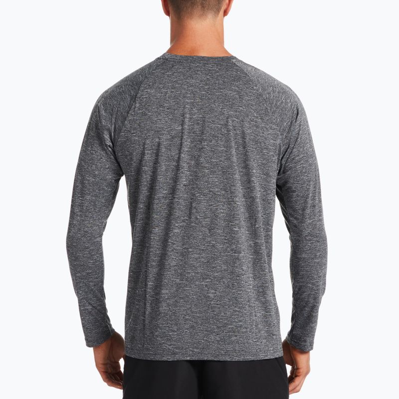 Vyriškos treniruočių kelnės su ilgomis rankovėmis Nike Heather black NESSA590-001 2