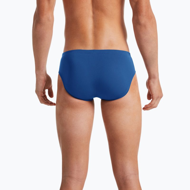 Vyriškos maudymosi kelnaitės Nike Hydrastrong Solid Brief tamsiai mėlynos NESSA004-494 9