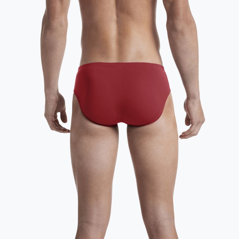 Vyriškos maudymosi kelnaitės Nike Hydrastrong Solid Brief raudonos spalvos NESSA004-614 9