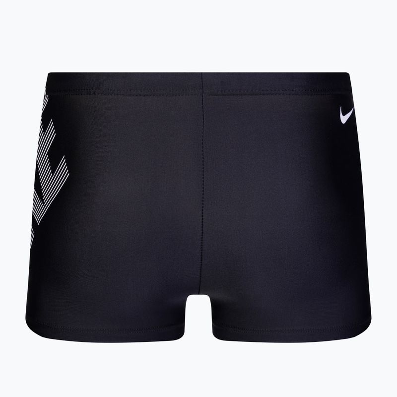 Vyriški Nike Tilt Logo Aquashort maudymosi bokseriai juodi NESSA010-001 2