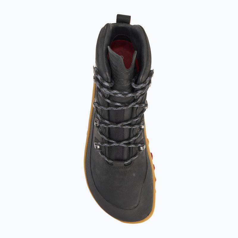Vyriški batai barefoot Vivobarefoot Tracker Leather obsidian 5