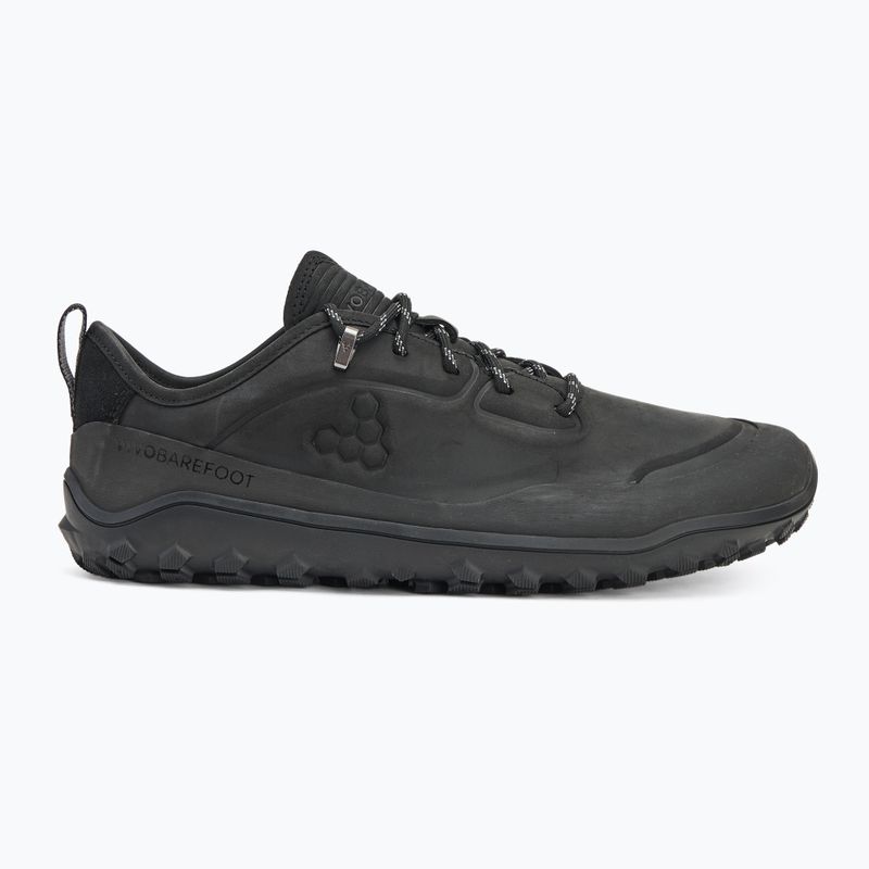 Vyriški barefoot batai Vivobarefoot Tracker Leather Low obsidian 2
