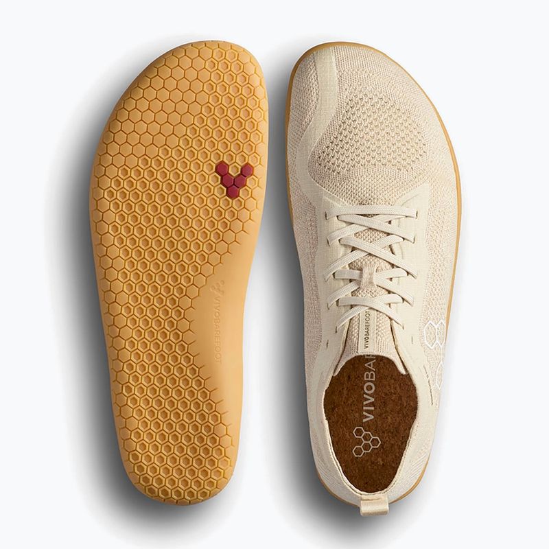 Moteriški barefoot batai Vivobarefoot Primus Lite Knit coconut 11