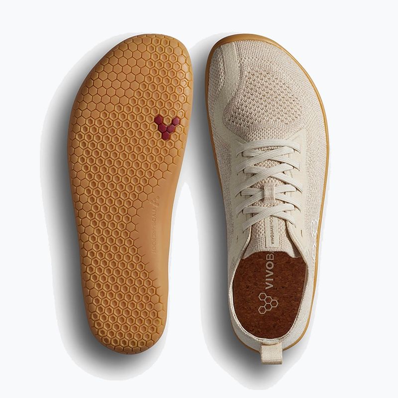 Vyriški barefoot batai Vivobarefoot Primus Lite Knit egret 11