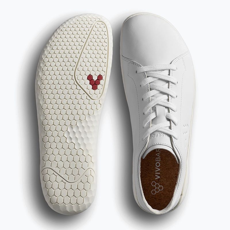 Vyriški barefoot batai Vivobarefoot Geo Court IV bright white 5