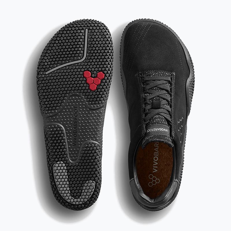 Vyriški barefoot batai Vivobarefoot Motus Studio Lth obsidian 5
