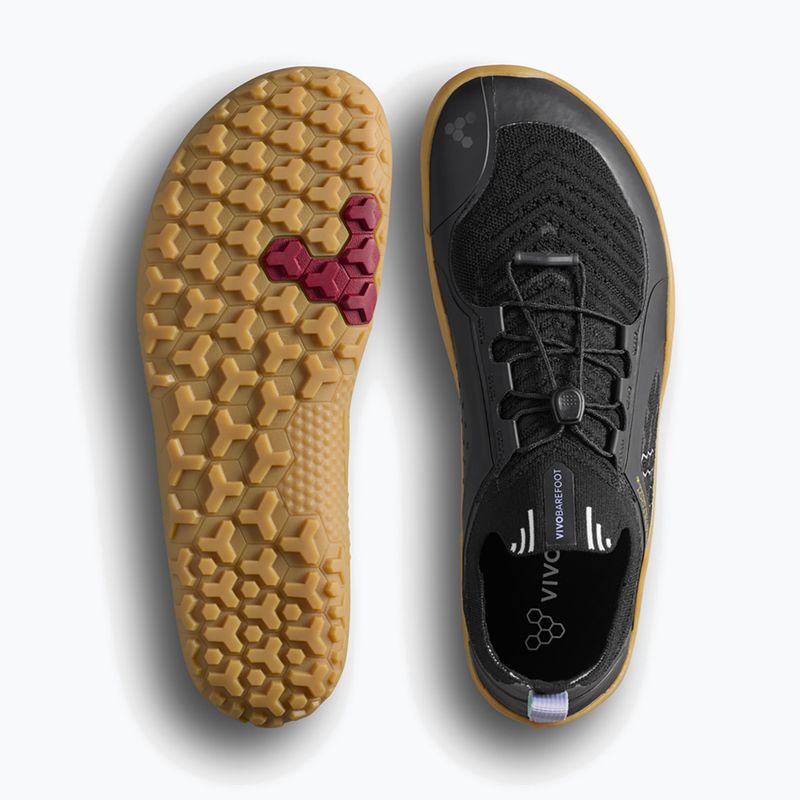 Vyriški barefoot batai Vivobarefoot Primus Trail Knit Fg eclipse purple heather 13