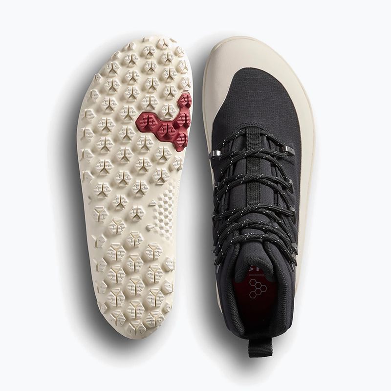 Vyriški batai basomis Vivobarefoot Tracker Textile At obsidian/white 5