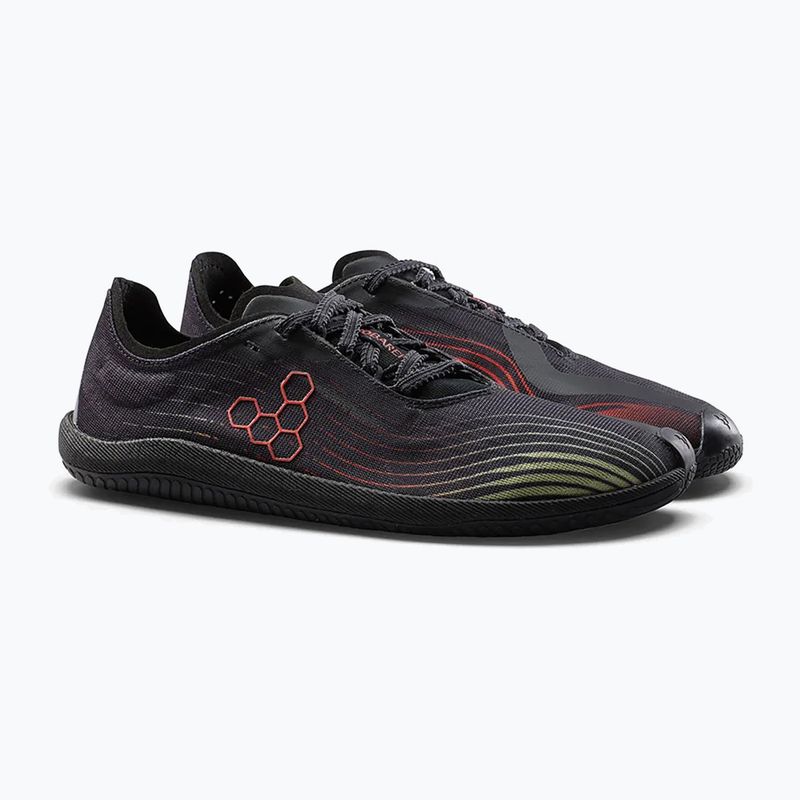 Vyriški barefoot batai Vivobarefoot Primus Flow obsidian/cherry tomato 3