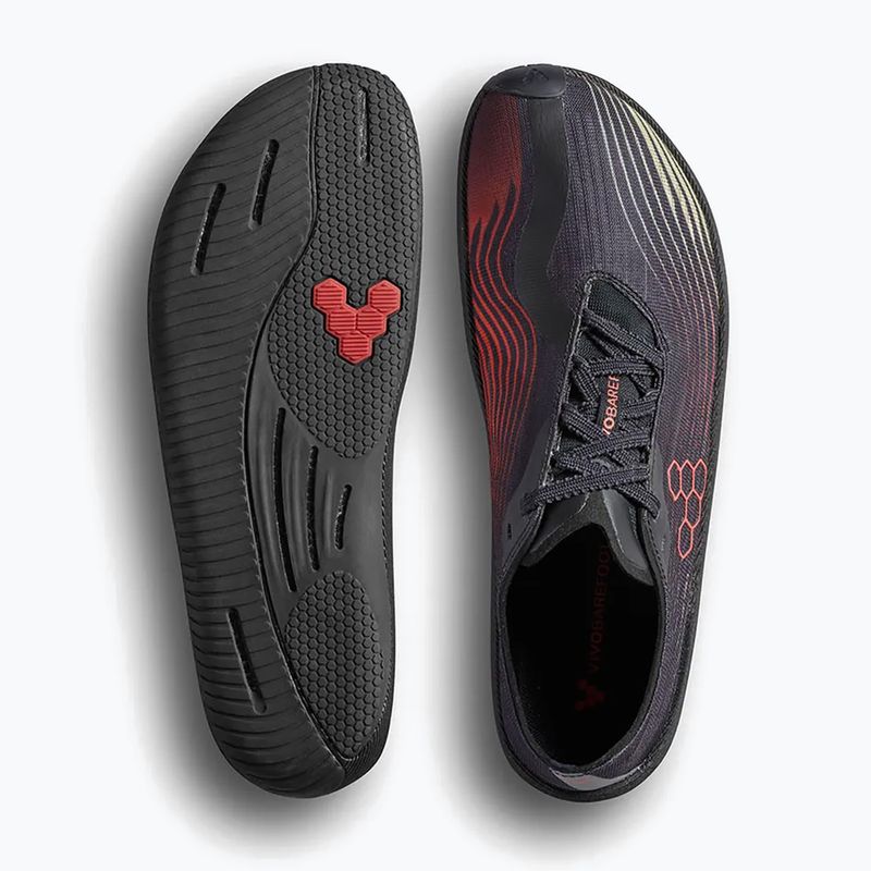 Vyriški barefoot batai Vivobarefoot Primus Flow obsidian/cherry tomato 5