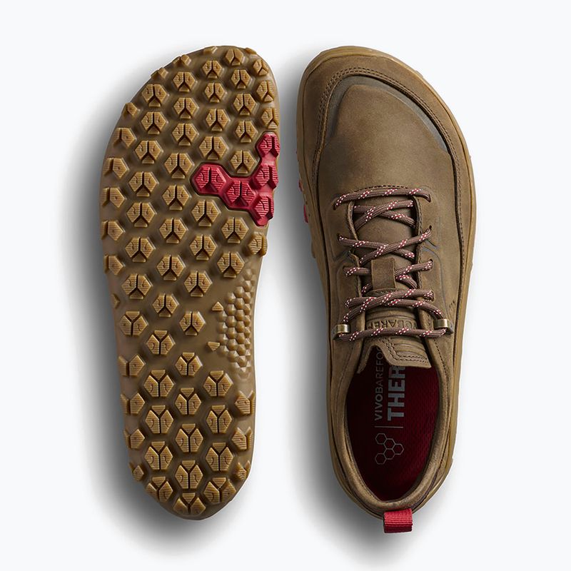 Vyriški barefoot batai Vivobarefoot Tracker Leather Low bracken 5