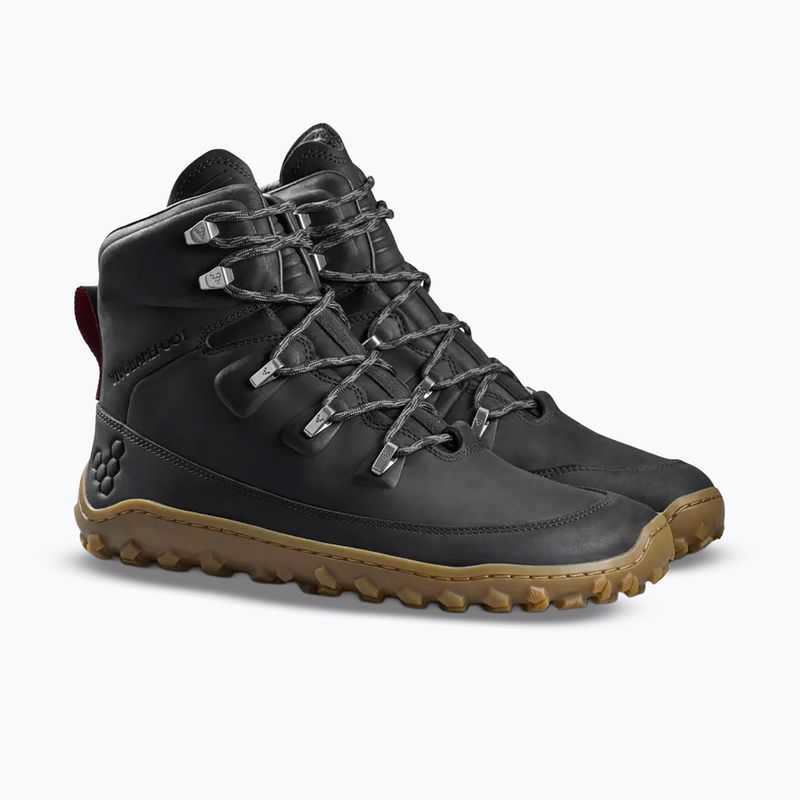Vyriški barefoot batai Vivobarefoot Tracker Leather obsidian 3