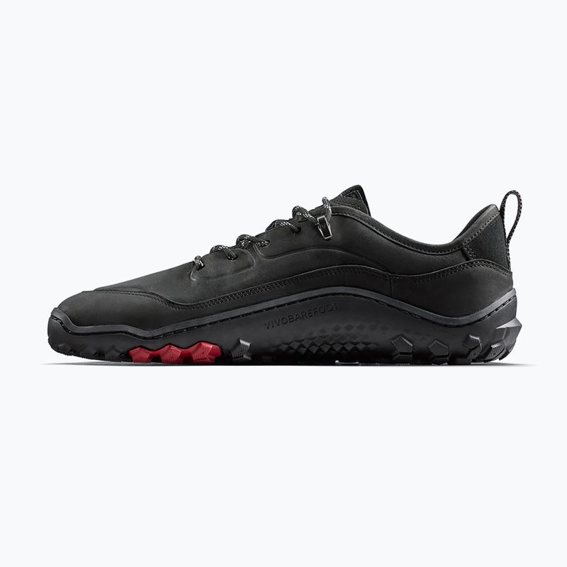 Vyriški barefoot batai Vivobarefoot Tracker Leather Low obsidian 2