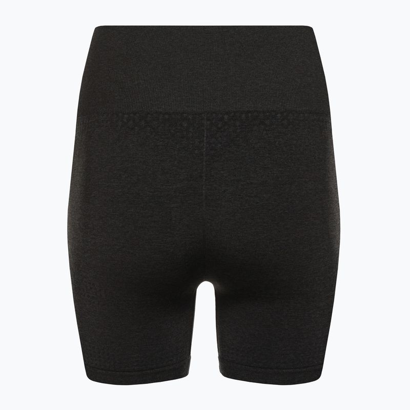 Moteriški treniruočių šortai Gymshark Vital Seamless black marl 6