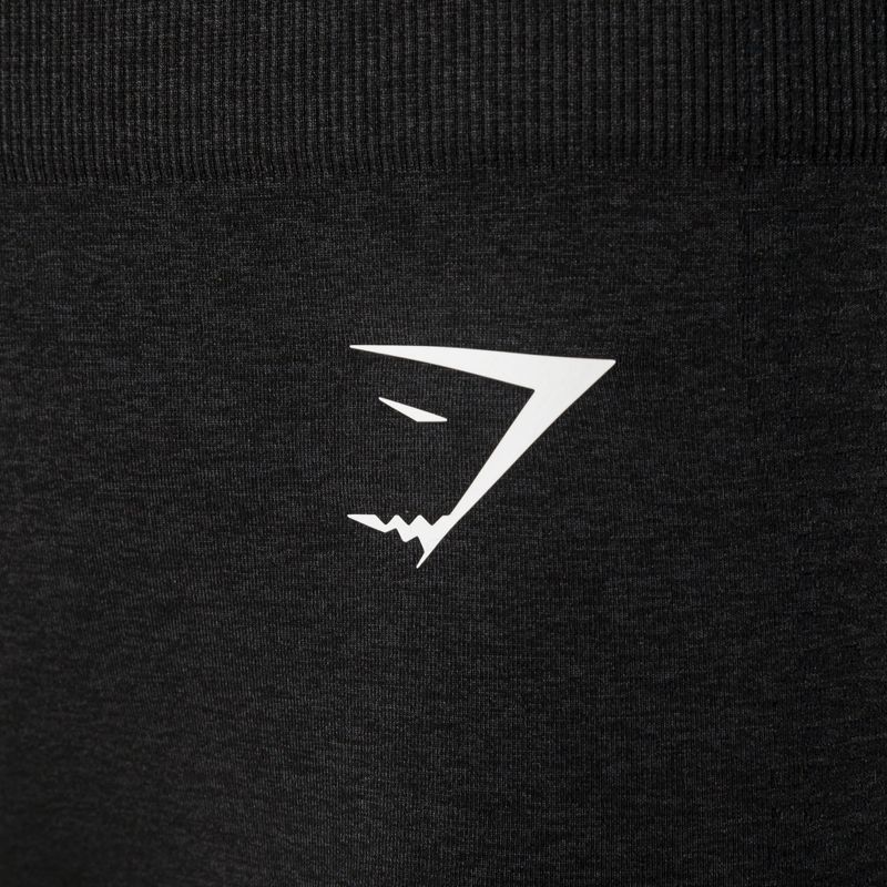 Moteriški treniruočių šortai Gymshark Vital Seamless black marl 7