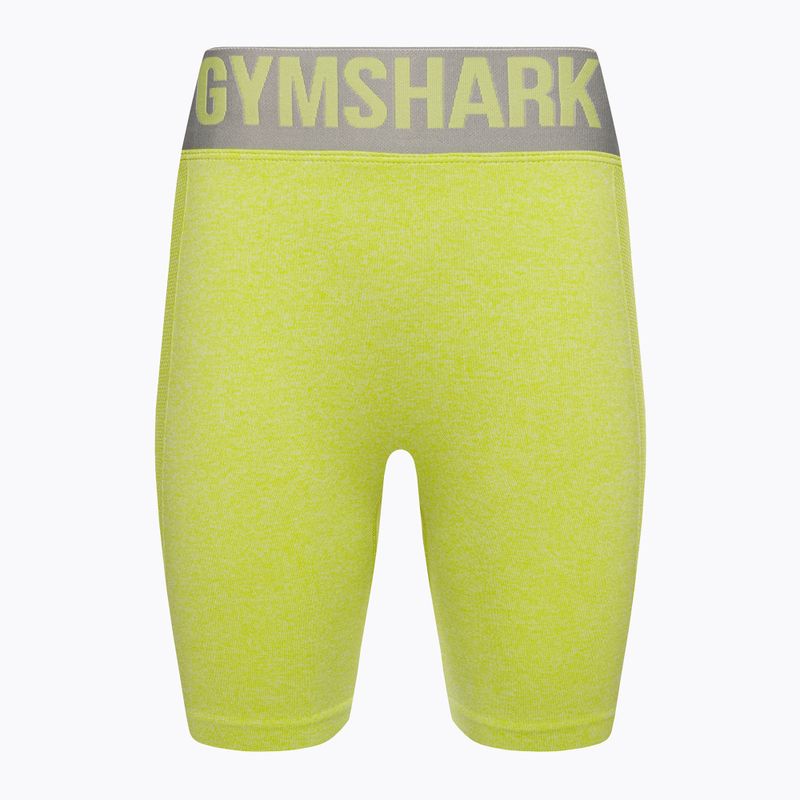 Moteriški treniruočių šortai Gymshark Flex marl/šviesiai pilka 5