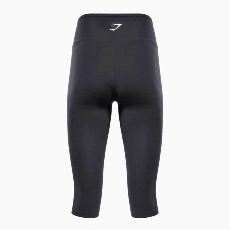 Moteriškos treniruočių tamprės Gymshark Training Cropped black 2