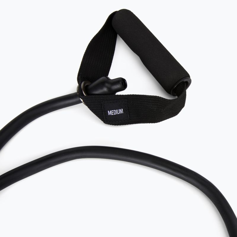 "Gymshark" treniruoklių plėstuvas "Medium Resistance Tubes", juodas 3