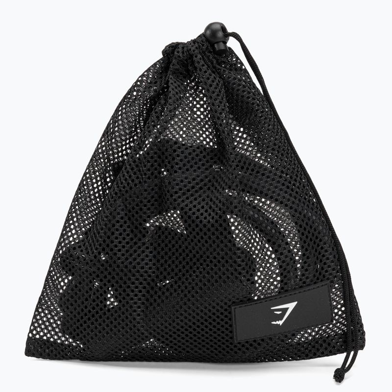 "Gymshark" treniruoklių plėstuvas "Medium Resistance Tubes", juodas 4
