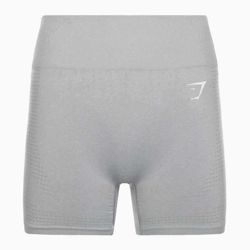 Moteriški treniruočių šortai Gymshark Vital Seamless Grey 5