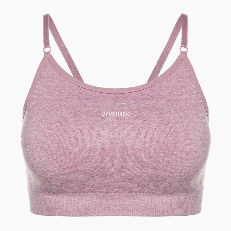 Gymshark Flex Strappy Sportinė fitneso liemenėlė violetinė 5