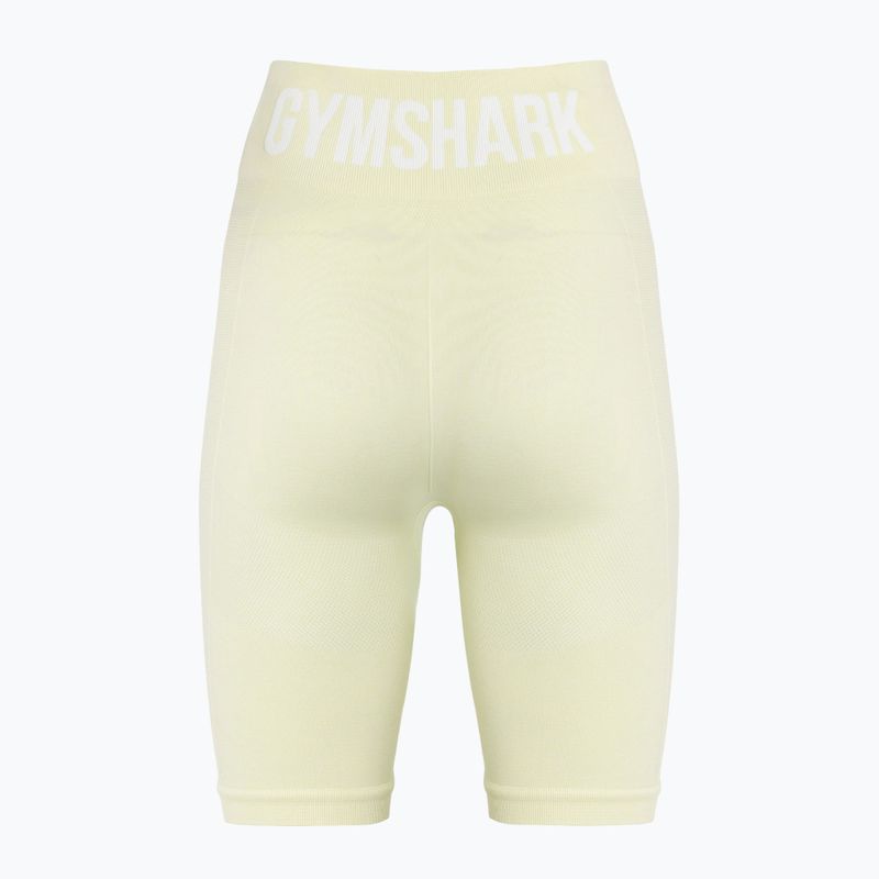 Moteriški treniruočių šortai Gymshark Flex Cycling green / marl 2