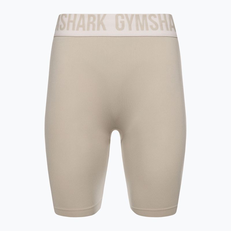 Moteriški "Gymshark Fit" dviračių treniruočių šortai žvirgždo pilkos spalvos 5