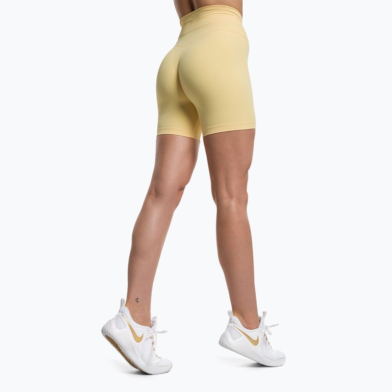 Moteriški treniruočių šortai Gymshark Whitney V3 pollen 3