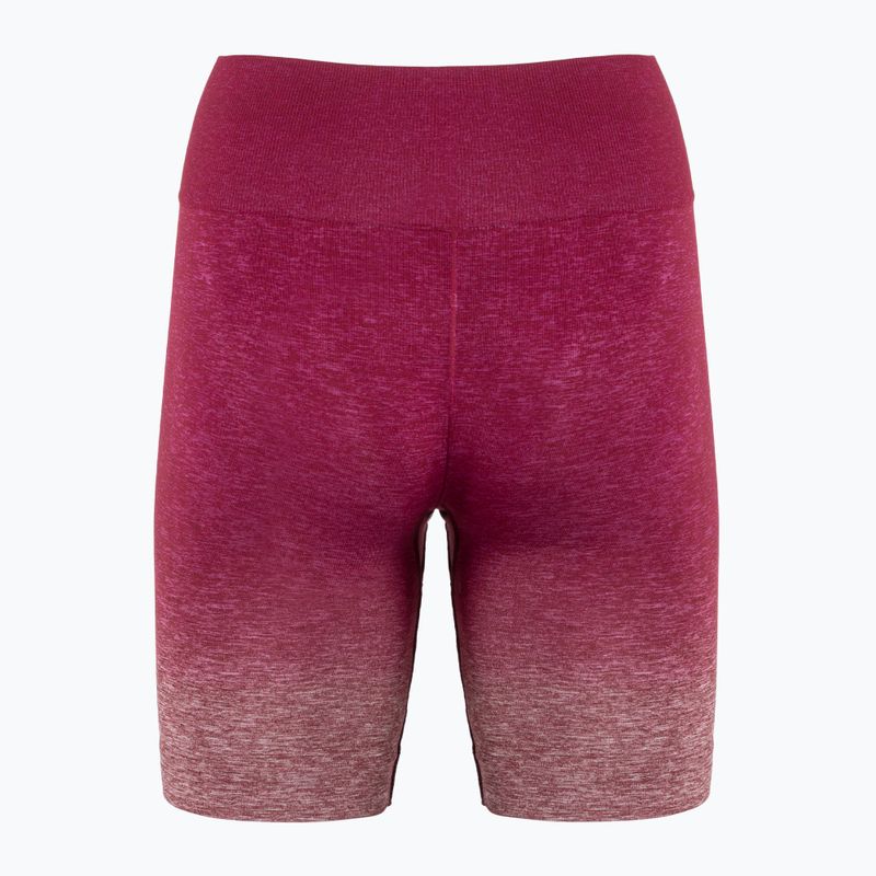 Moteriški treniruočių šortai Gymshark Adapt Ombre Seamless red / marl 2