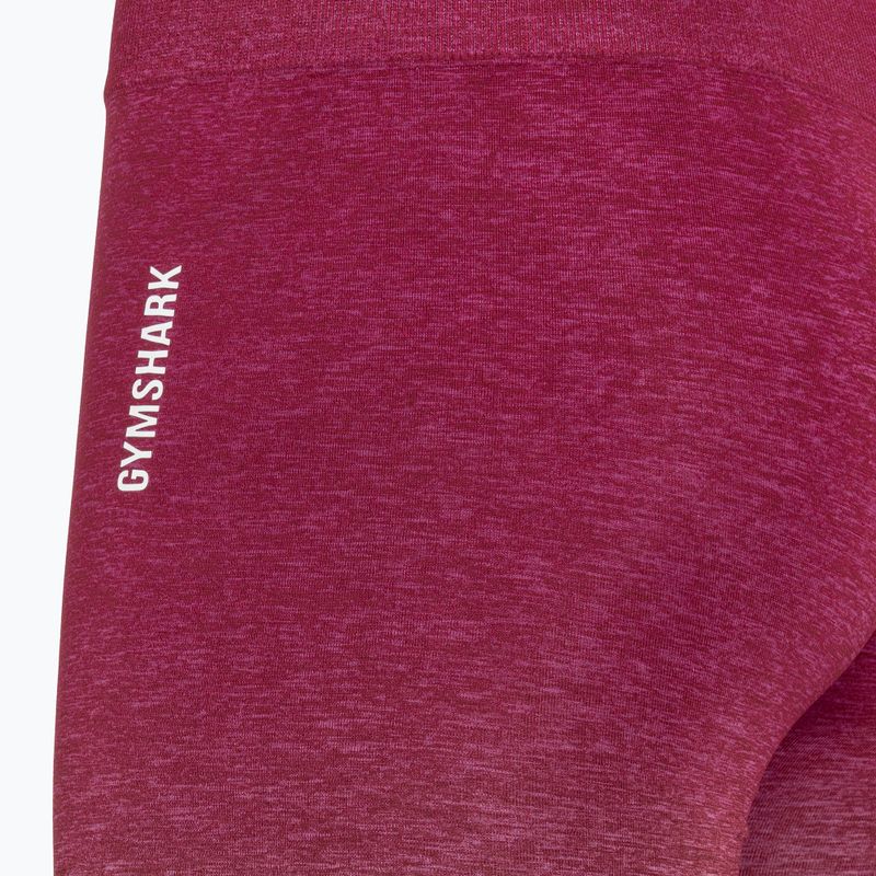 Moteriški treniruočių šortai Gymshark Adapt Ombre Seamless red / marl 4