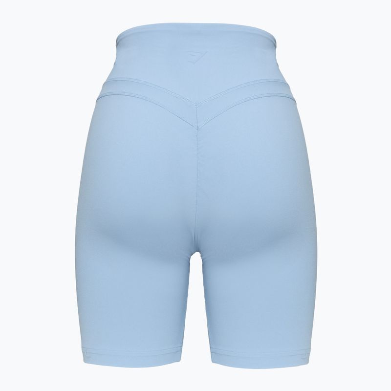 Moteriški treniruočių šortai Gymshark Whitney V3 Cycling blue 2