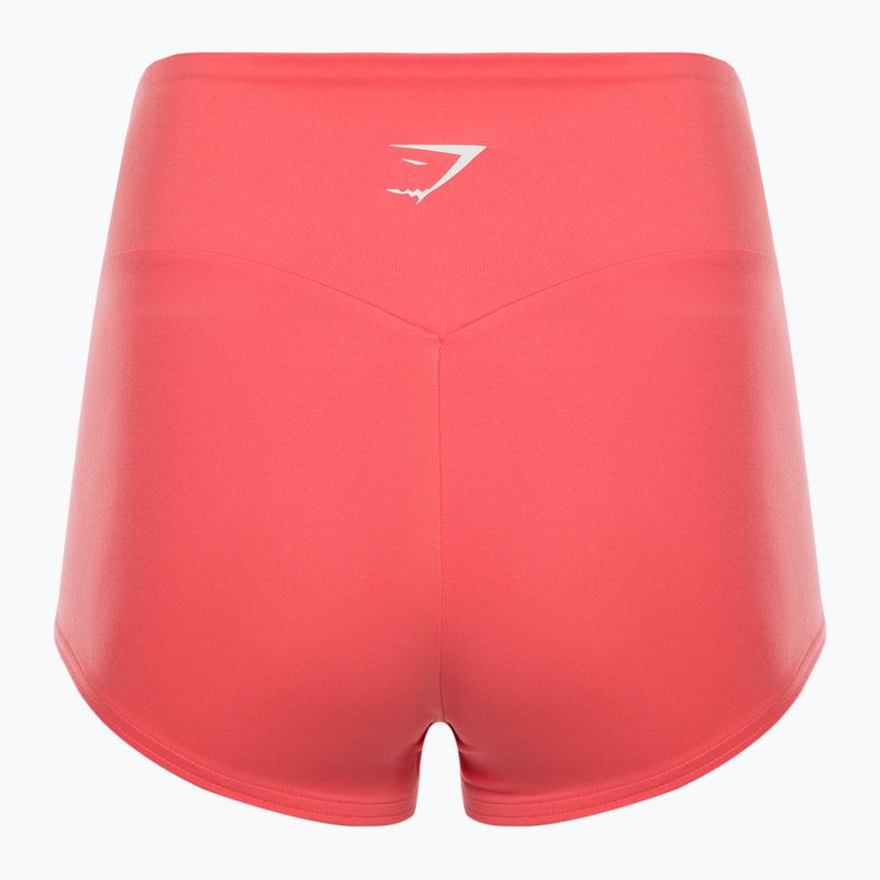 Moteriškos "Gymshark" treniruočių trumpikės red/pink 6