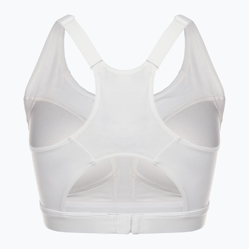 "Gymshark Racer Back Training" sportinė fitneso liemenėlė balta 7
