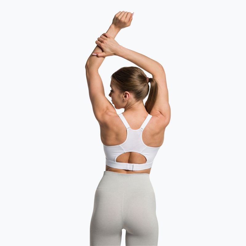 "Gymshark Racer Back Training" sportinė fitneso liemenėlė balta 3