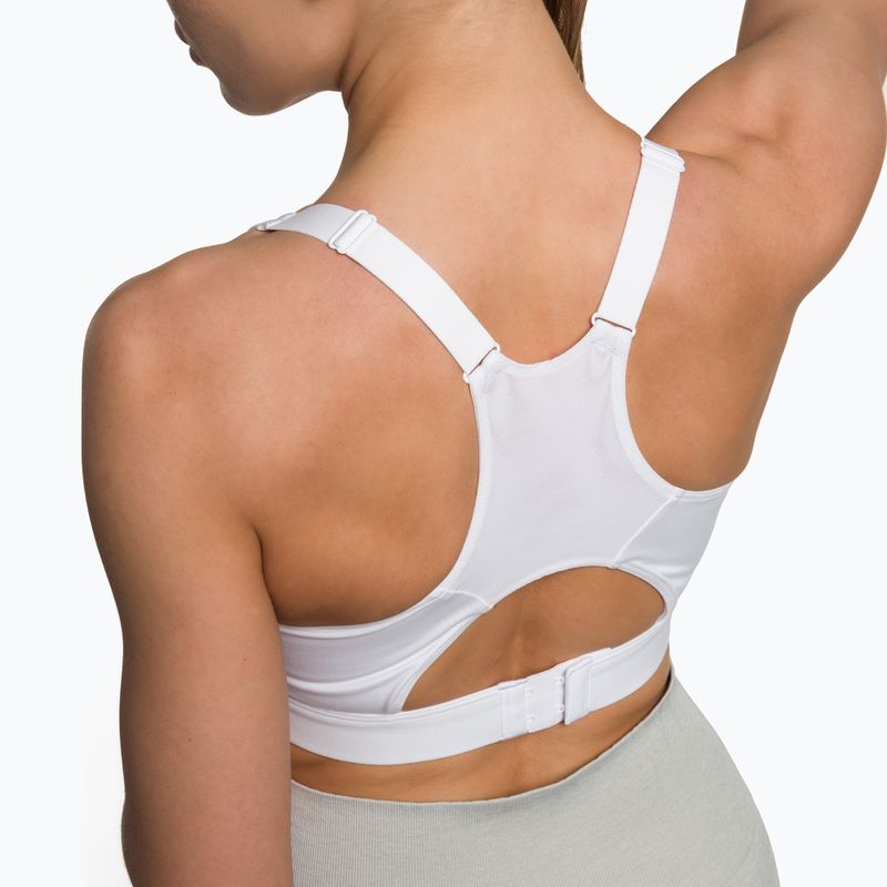 "Gymshark Racer Back Training" sportinė fitneso liemenėlė balta 4