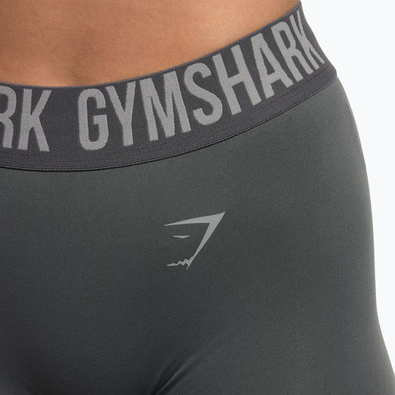 Moteriškos treniruočių tamprės Gymshark Fit charcoal grey 4