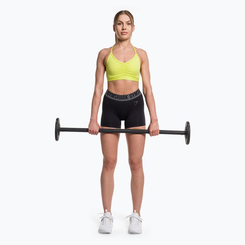 Moteriški treniruočių šortai Gymshark Fit black 2