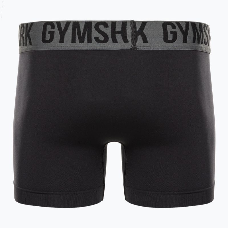 Moteriški treniruočių šortai Gymshark Fit black 6