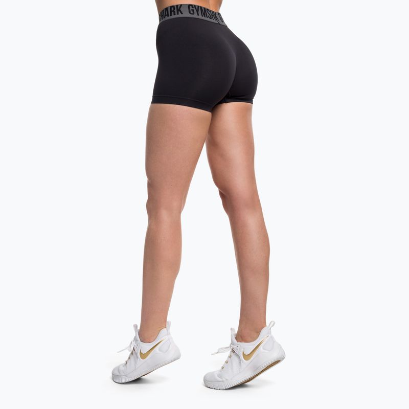 Moteriški treniruočių šortai Gymshark Fit black 3